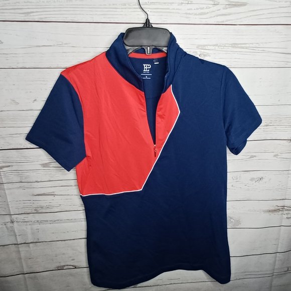 EP PRO NEW YORK WOMEN'S SMALL ZIP GOLF TOP